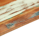 Firkantet bordplate 80x80 cm 15-16 mm gjenvunnet heltre