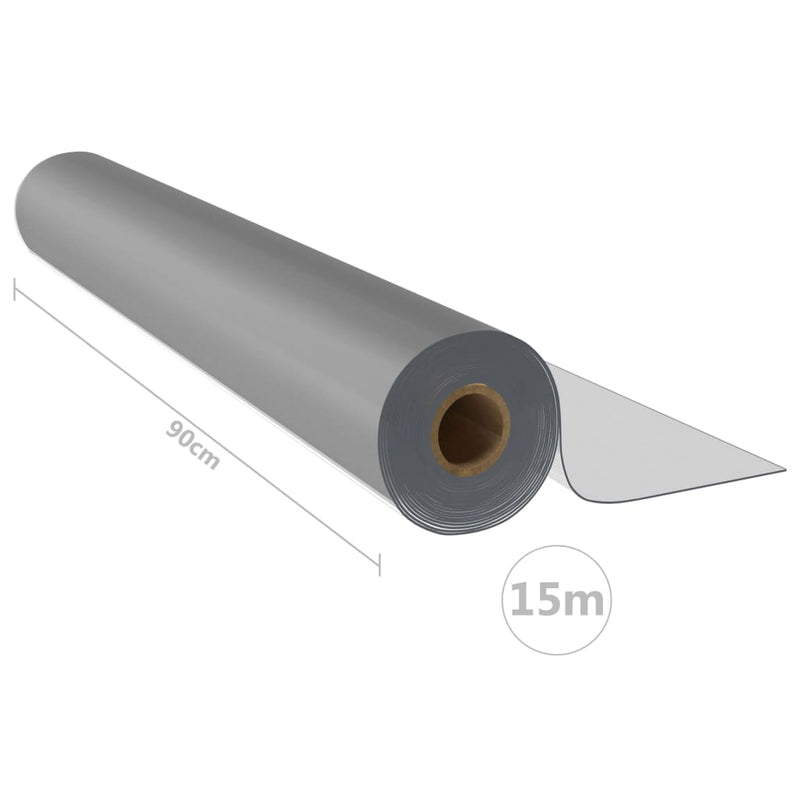 Bordbeskytter rull matt 0,9x15 m 2 mm PVC