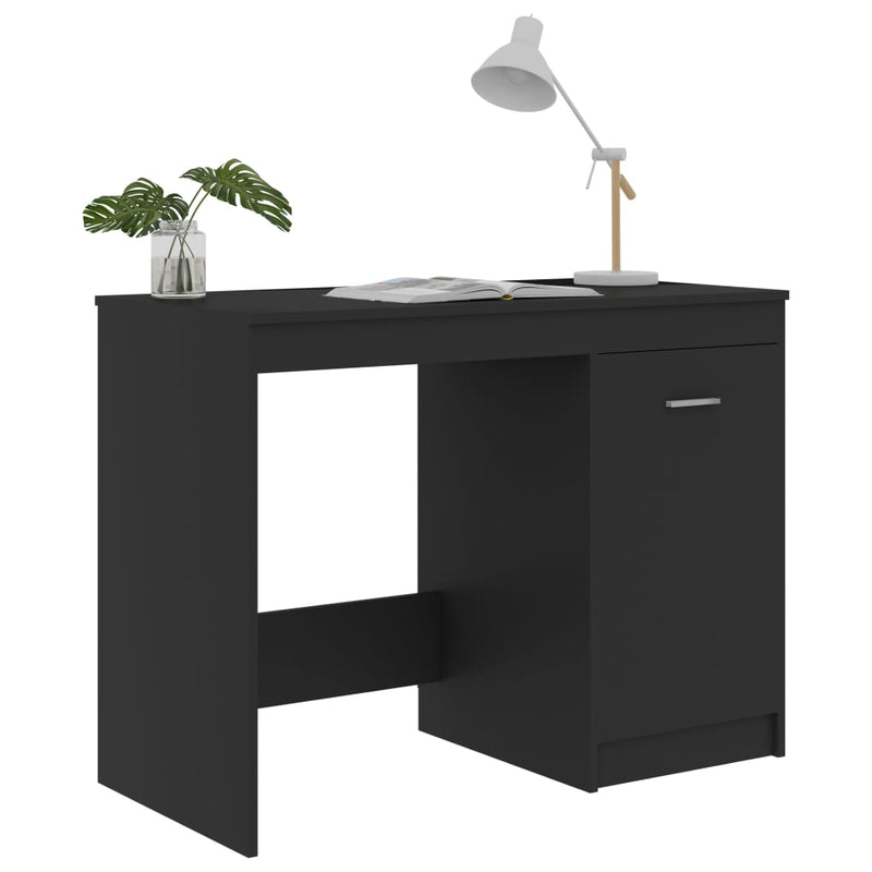 Skrivebord grå 100x50x76 cm sponplate