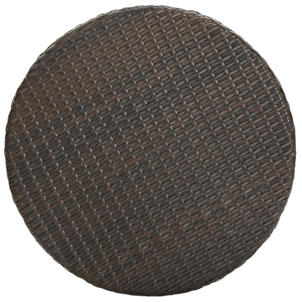 Hagebord brun 60,5x106 cm polyrotting