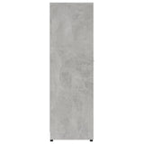 Baderomsskap betonggrå 30x30x95 cm sponplate