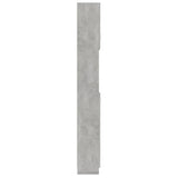 Baderomsskap betonggrå 32x25,5x190 cm sponplate