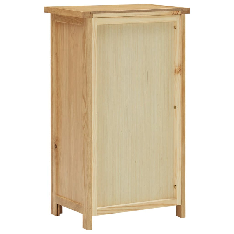 Skap 45x32x85 cm heltre eik