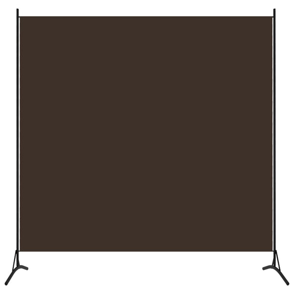 Romdeler 1 panel brun 175x180 cm