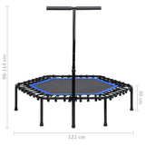 Trim-trampoline med håndtak 122 cm