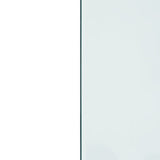 Glassplate for peis rektangulær 100x50 cm
