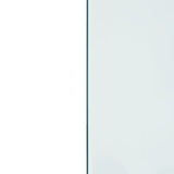 Glassplate for peis rektangulær 100x60 cm