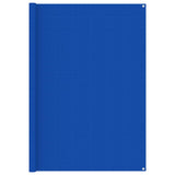 Teltteppe 200x400 cm blå HDPE