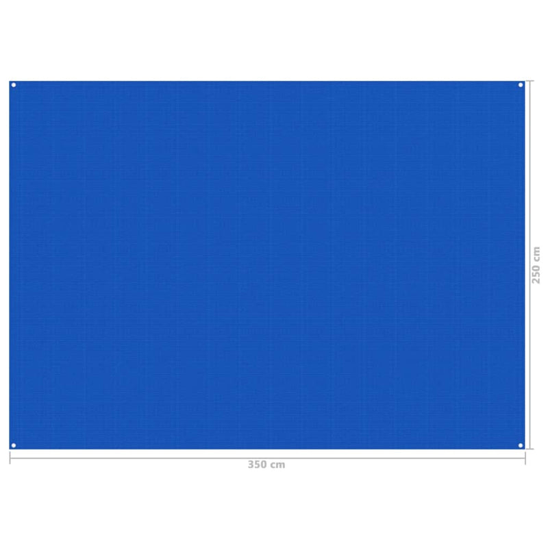 Teltteppe 250x350 cm blå