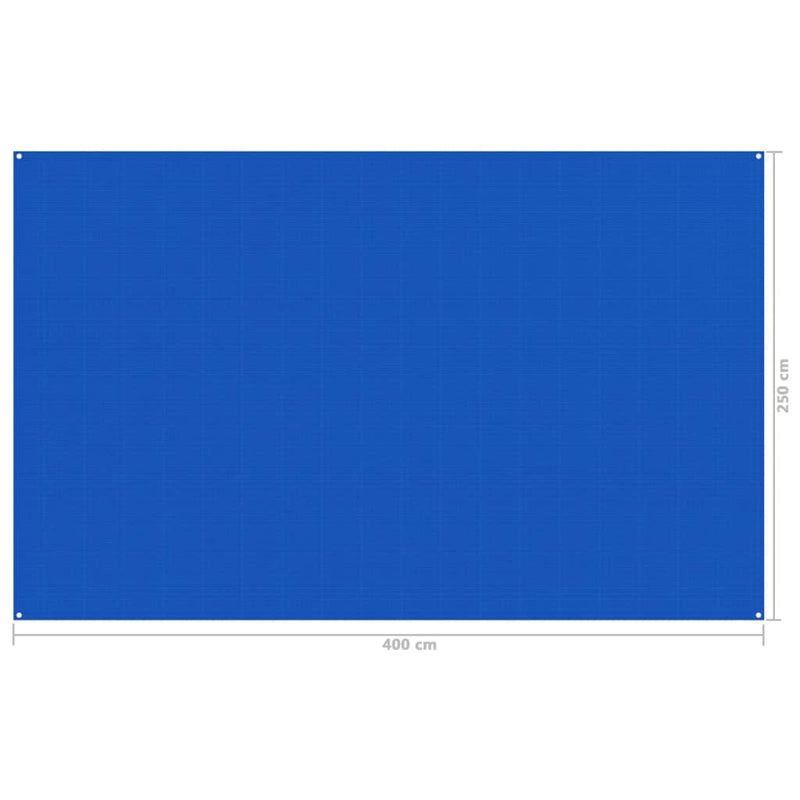 Teltteppe 250x400 cm blå