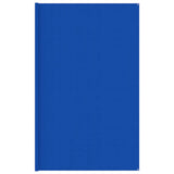 Teltteppe 400x400 cm blå HDPE