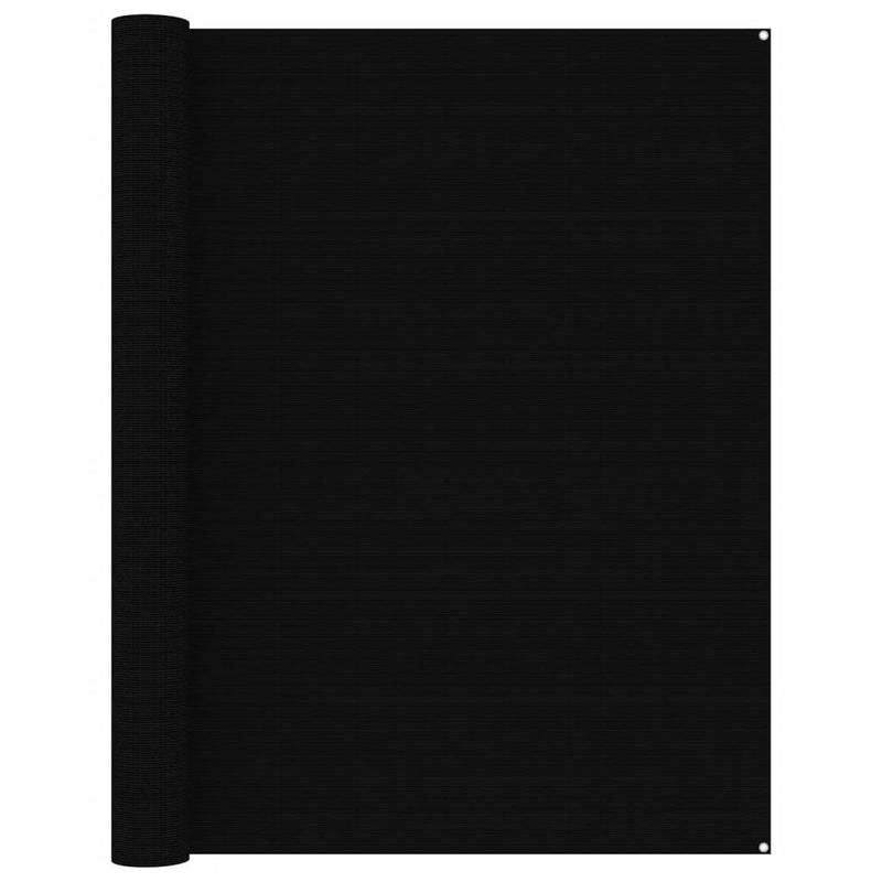 Teltteppe 250x400 cm svart