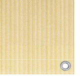 Balkongskjerm beige 120x400 cm HDPE