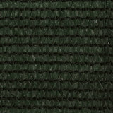 Balkongskjerm mørkegrønn 90x400 cm HDPE