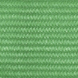 Solseil 160 g/m² lysegrønn 3,6x3,6 m HDPE