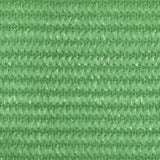 Solseil 160 g/m² lysegrønn 3x3x4,2 m HDPE