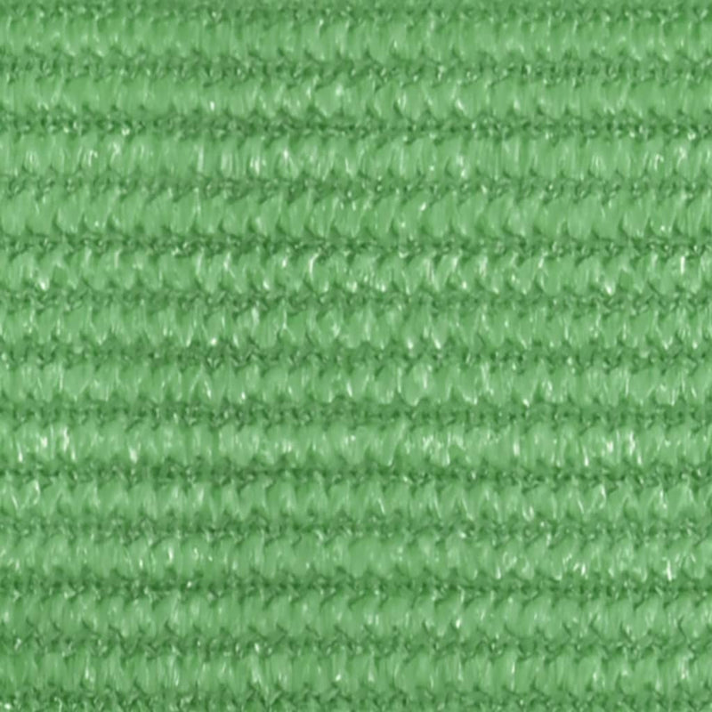 Solseil 160 g/m² lysegrønn 5x5x5 m HDPE