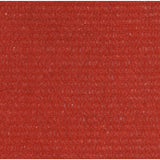 Solseil 160 g/m² rød 2x4,5 m HDPE
