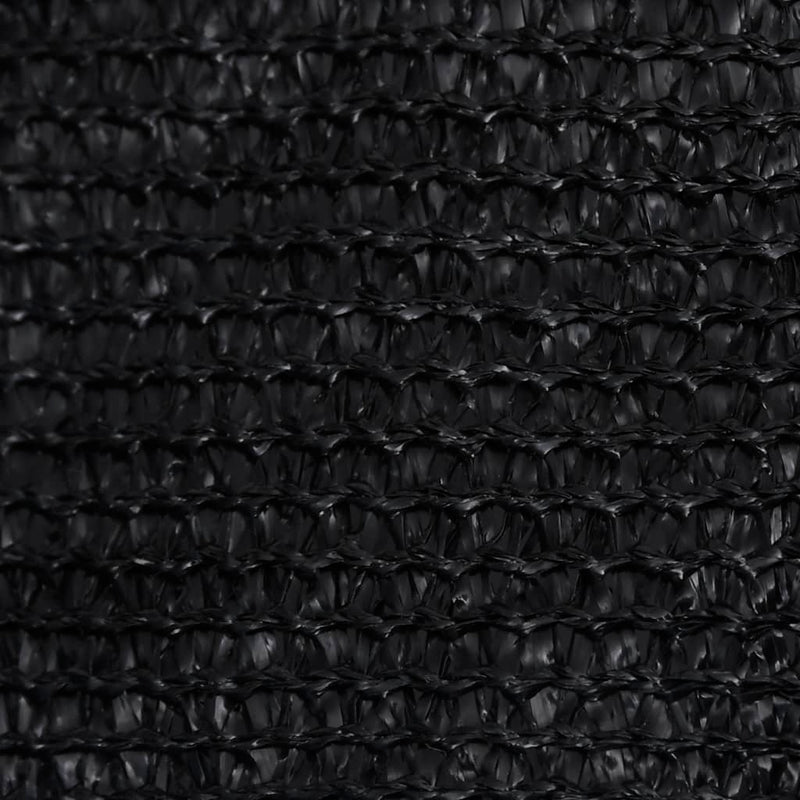 Solseil 160 g/m² svart 4,5x4,5 m HDPE