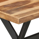 Spisebord 140x70x75 cm heltre med honningfinish