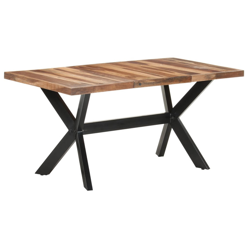 Spisebord 160x80x75 cm heltre med honningfinish