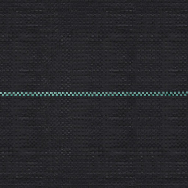 Kontrollmatte for ugress svart 2x150 m PP
