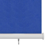 Utendørs rullegardin 160x140 cm blå HDPE