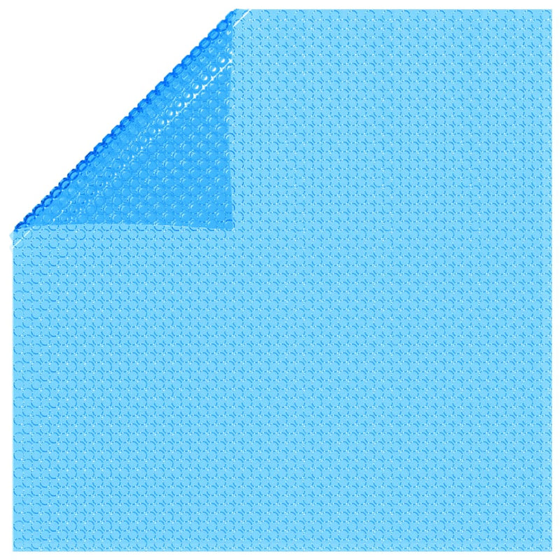 Bassengtrekk rektangulært 1200x600 cm PE blå