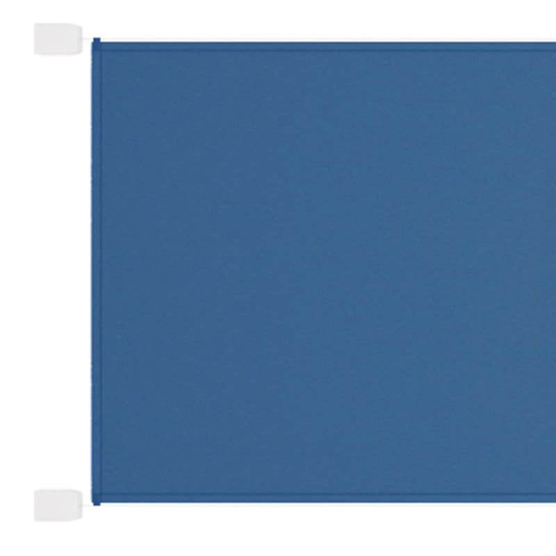 Vertikal markise blå 60x600 cm oxford stoff