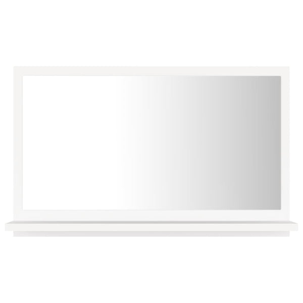 804562   Bathroom Mirror White 60x10,5x37 cm Engineered Wood