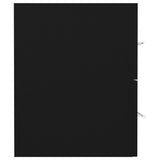 Servantskap svart 41x38,5x48 cm sponplate