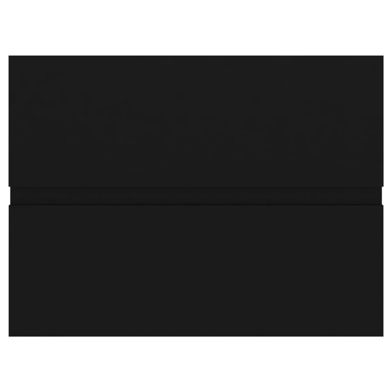 Servantskap svart 60x38,5x45 cm sponplate