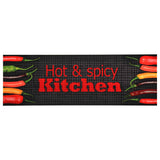 Kjøkkenteppe vaskbart Hot & Spicy 60x300 cm