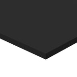 Hylleplater 4 stk svart 40x50x1,5 cm sponplate
