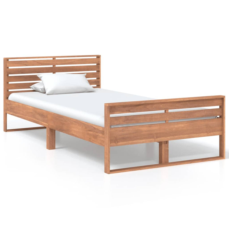 Sengeramme heltre teak 100x200 cm