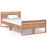 Sengeramme heltre teak 100x200 cm