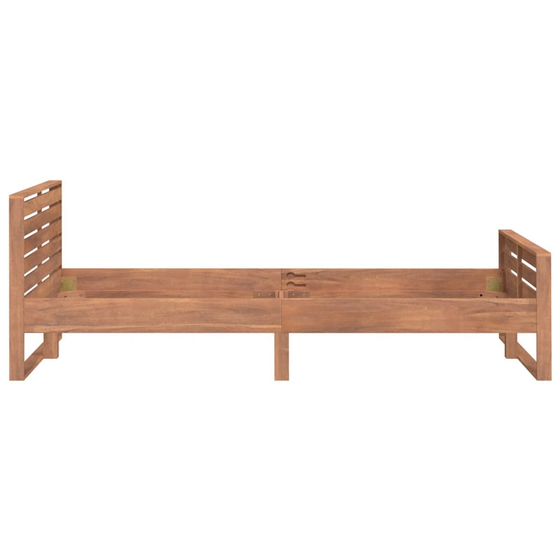 Sengeramme heltre teak 100x200 cm