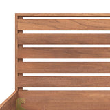 Sengeramme heltre teak 100x200 cm