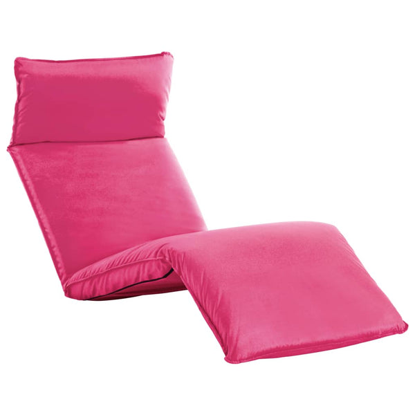Sammenleggbar solseng oxford-stoff rosa
