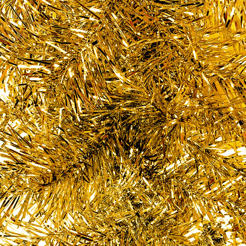 Julekrans med LED-lys 20 m gull