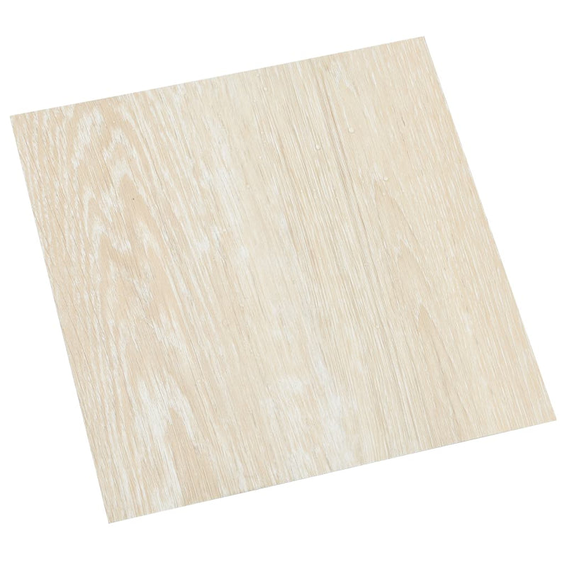Selvklebende gulvplanker 20 stk PVC 1,86 m² beige