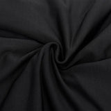 3-seters sofaovertrekk polyester svart