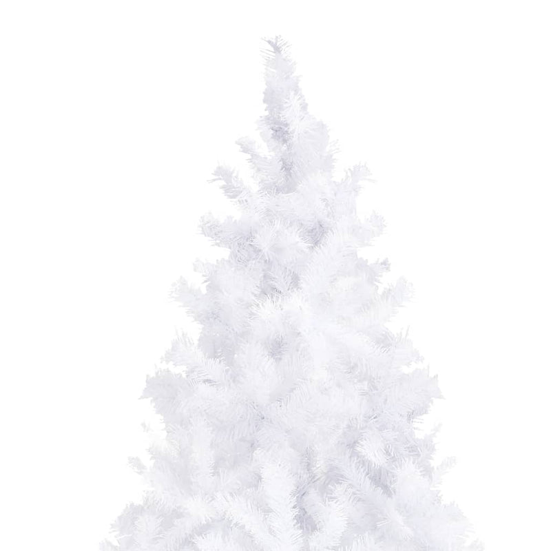 Kunstig juletre med LED og kulesett 500 cm hvit