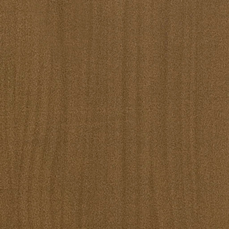 Bokhylle 4 nivåer brun 80x30x140 cm heltre furu