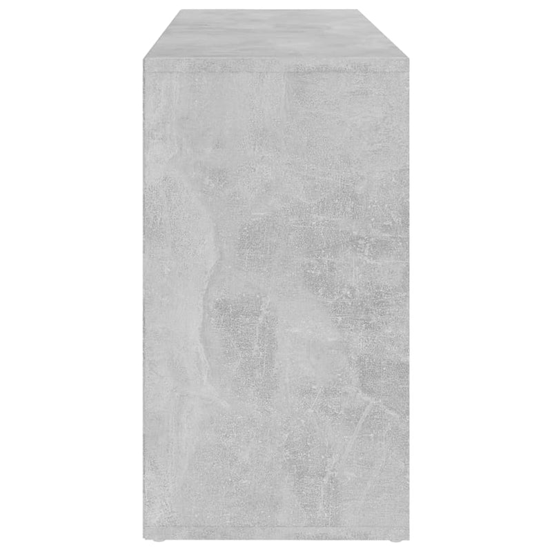 Skobenk betonggrå 103x30x54,5 cm sponplater