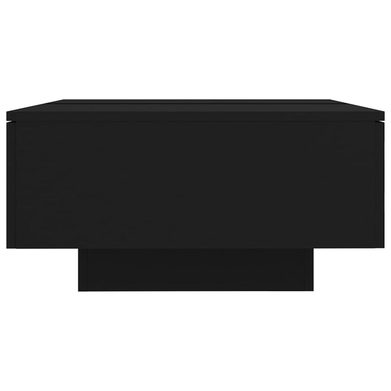 Salongbord svart 90x60x31 cm sponplate