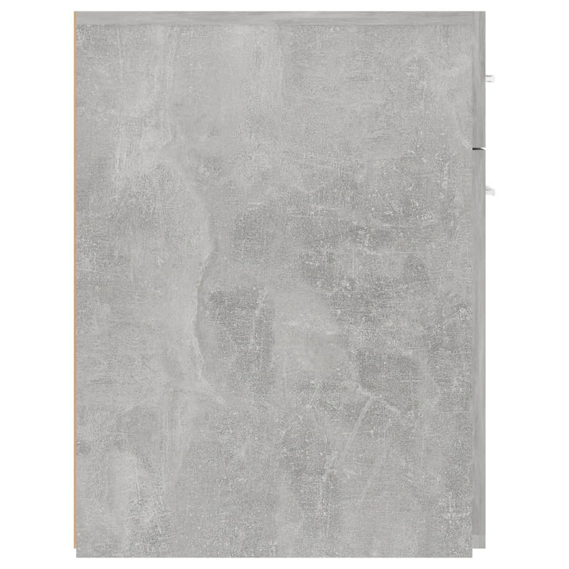 Apotekskap betonggrå 20x45,5x60 cm sponplater