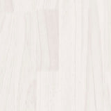 Salongbord hvit 50x50x33,5 cm heltre furu