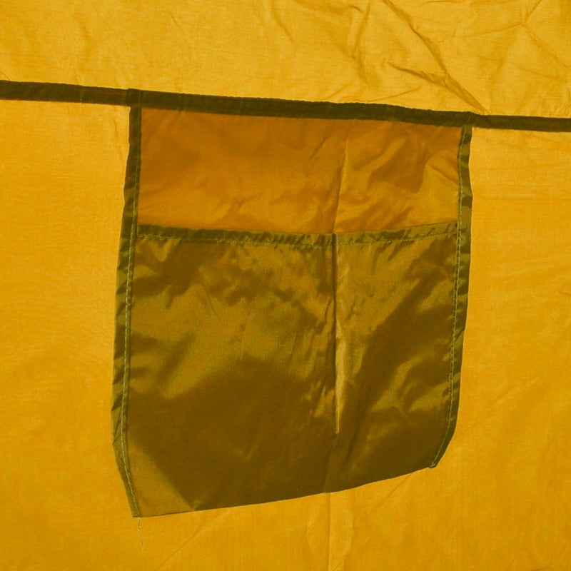 Bærbart campingtoalett med telt 10+10 L