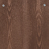 Skohylle brun 65x24x117 cm konstruert tre
